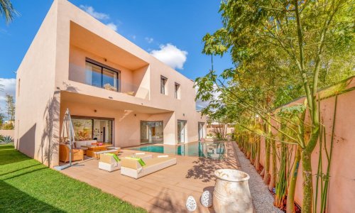 Villa neuve contemporaine 4 suites Route d'Ourika - Route Ourika - Marrakech