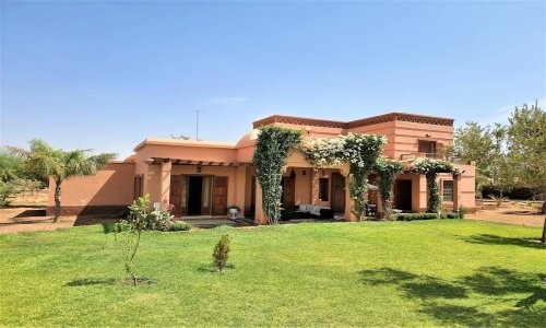Villa traditionnelle 4 chambres Bab Atlas  - Palmeraie - Marrakech