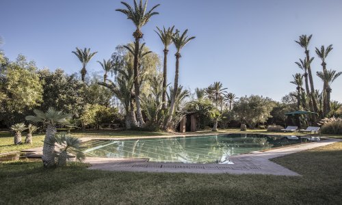 Villa 6 chambres axe Amizmiz - Route Amizmiz - Marrakech
