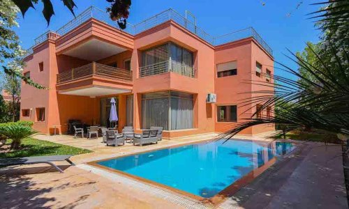 Villa 4 chambres avec piscine et jardin Agdal - Route Amizmiz - Marrakech